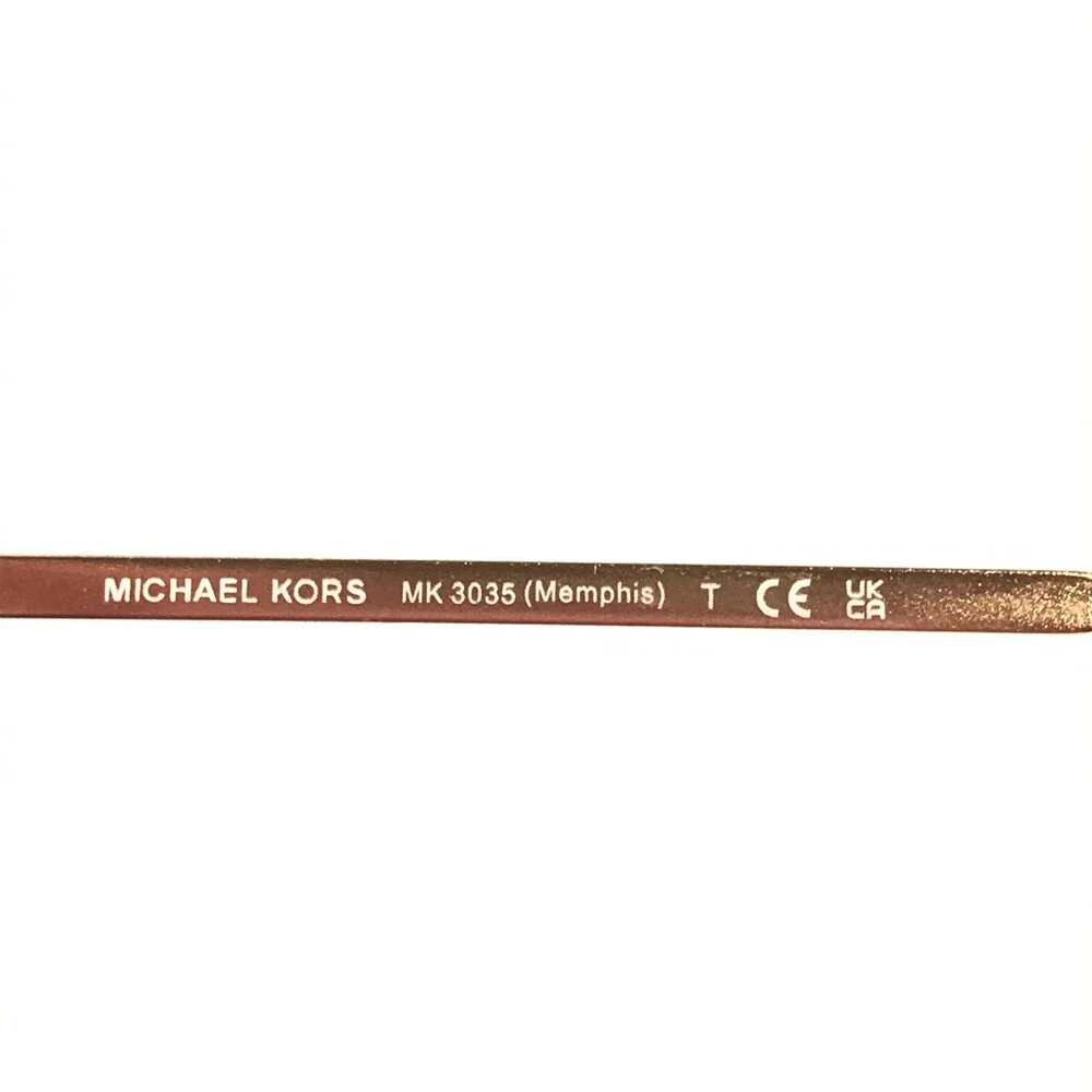 Michael Kors Eyeglasses Frames MK3035 Memphis 1108 Rose Gold Wire Rim 54-16-140